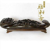 INPHIC-越南紅木工藝品 福壽桃如意擺飾 喜上眉梢 雙喜臨門